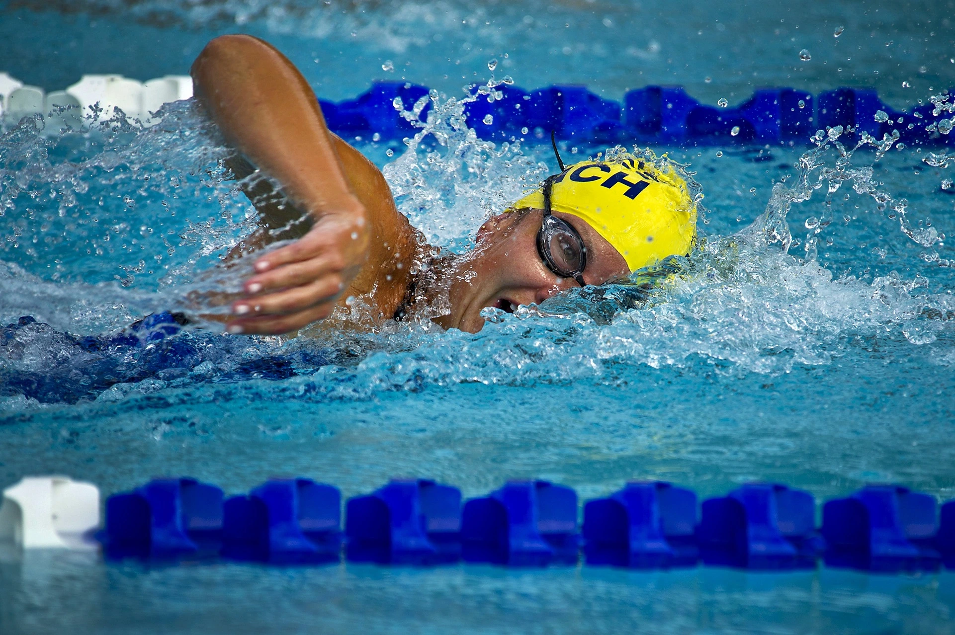 Schwimmen als Sportart der Profischwimmer