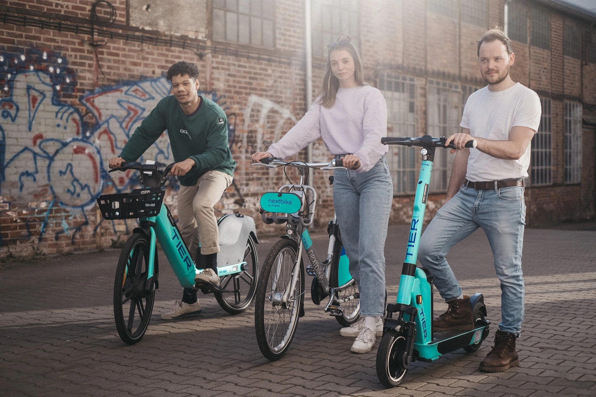 e-Scooter und Bikes von TIER