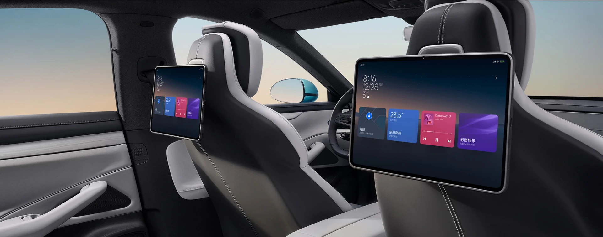 Tablets im Interieur