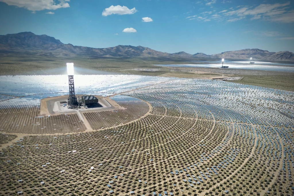 Monumentaler Solarpark