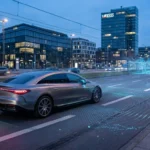Sensoren erkennen das Umfeld des Autos in Echtzeit